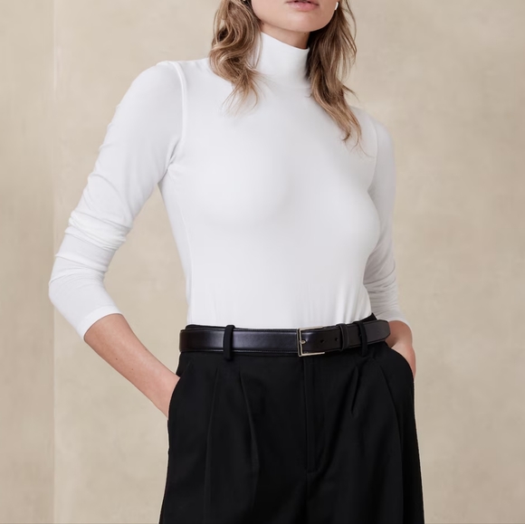 NWT BANANA REPUBLIC | Turtleneck Bodysuit - Picture 1 of 1